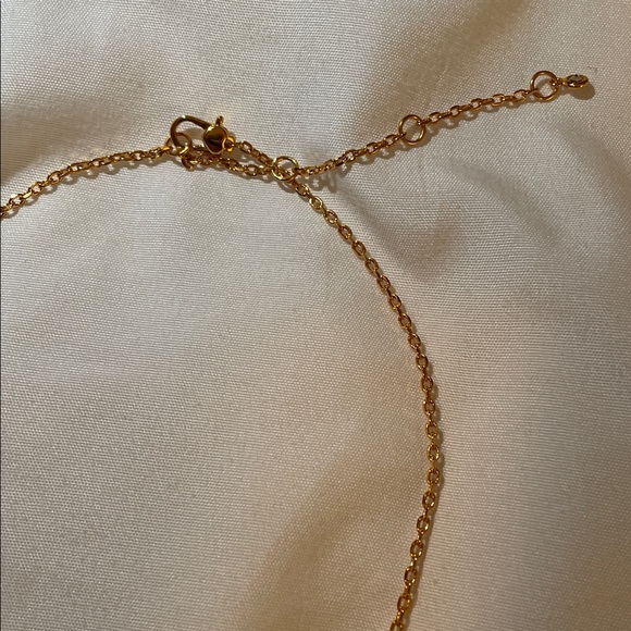 KATE SPADE - Heritage Linear Heart Swing Necklace in Black - Picture 4 of 5